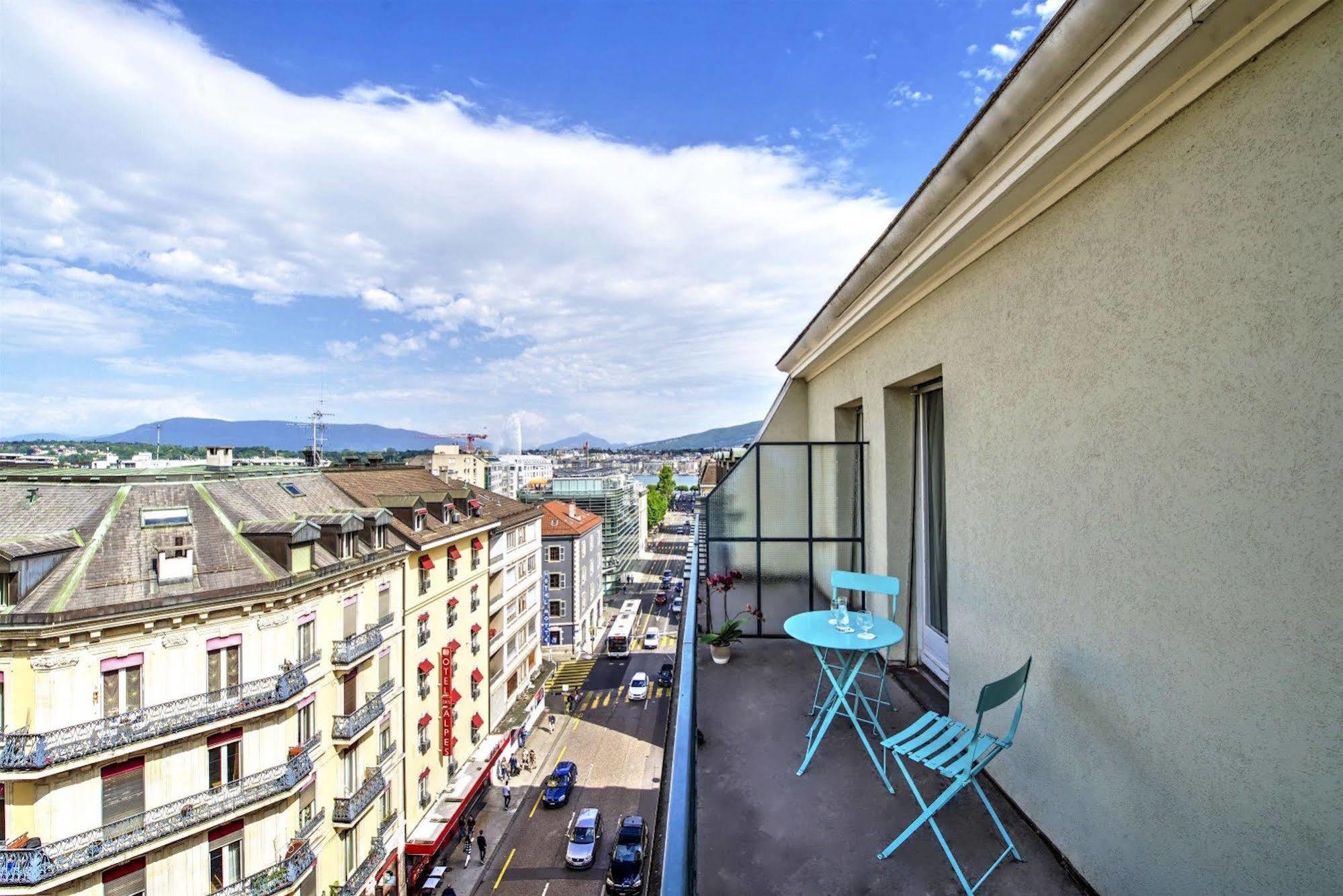 Hotel Montana Ženeva Exteriér fotografie