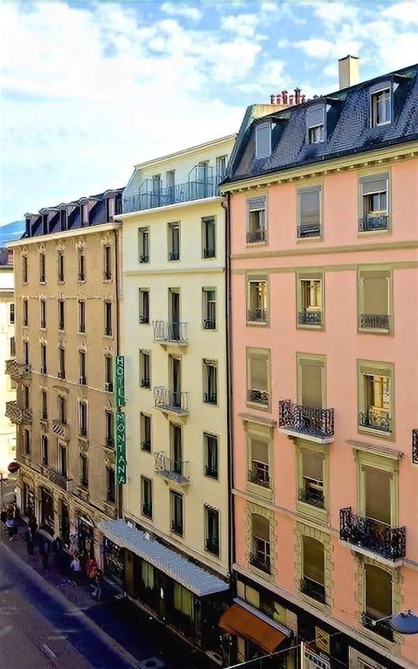 Hotel Montana Ženeva Exteriér fotografie